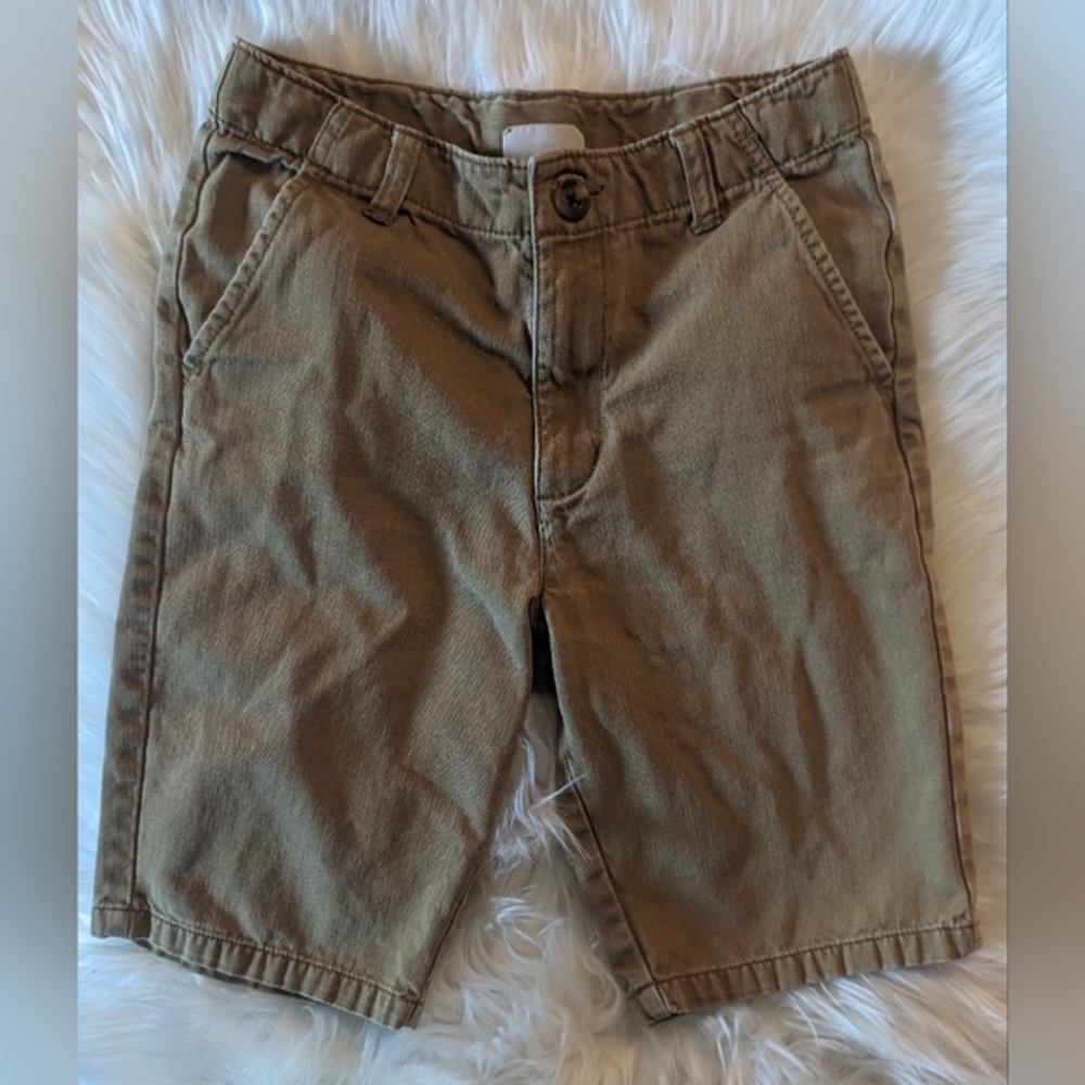 GUC Crazy 8 khaki 100% cotton chino 5 hole adjustable elastic band for better